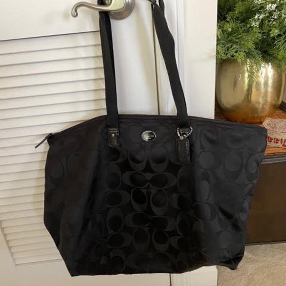 Coach Handbags - Coach Black Carryall or Weekender